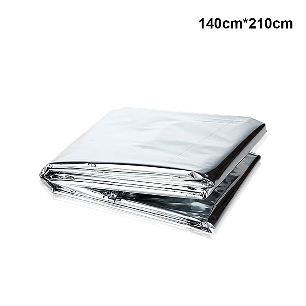 Survival Emergency Mylar Thermal Blanket Foil Space Blanket for NASA Body Warmer Outdoor First Aid Camping Gear Hiking Travel