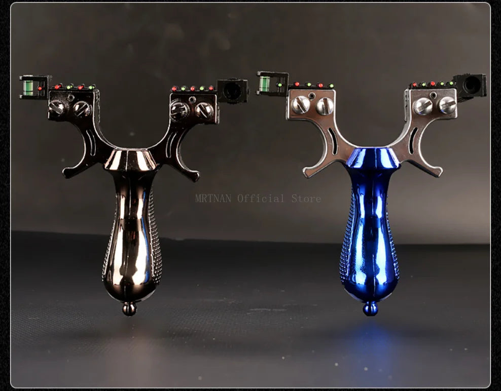 Double Spiral Fast Compression Slingshot Outdoor Sports Hunting Shooting Catapult Competition Practice Shooting Acessories