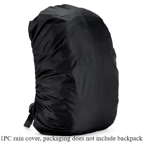 35L/60L Outdoor Hiking Backpack Waterproof Cover Camping on Foot Adventure for Man Hiking Rain Cap Travel Infantry Backpack Cap