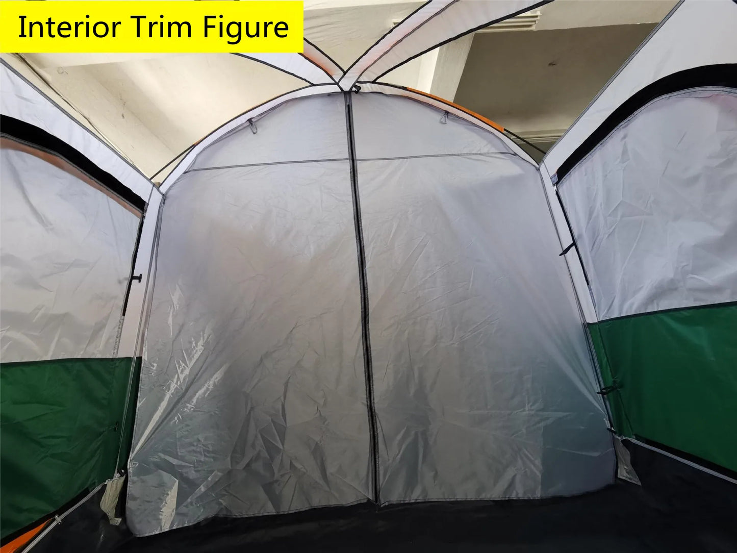 Outdoor Camping Tent Portable Rainproof Mosquito Proof Double Layer Tent 3-5 People One Bedroom One Hall Small Size Tent