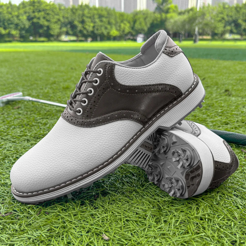 New Luxury Men Golf Lightweight Shoes Non Slip Sneakers for Golfing Golfers Footwears Training Shoes