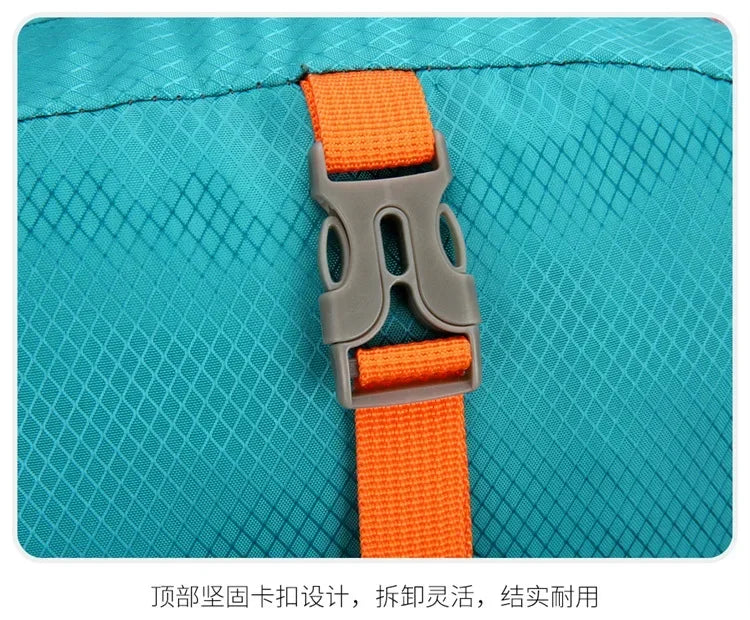 25L Light Folding Waterproof Unisex Hiking Fitness Camping waterproof Climbing Travel Bag Outdoor Sports Leisure Backpack