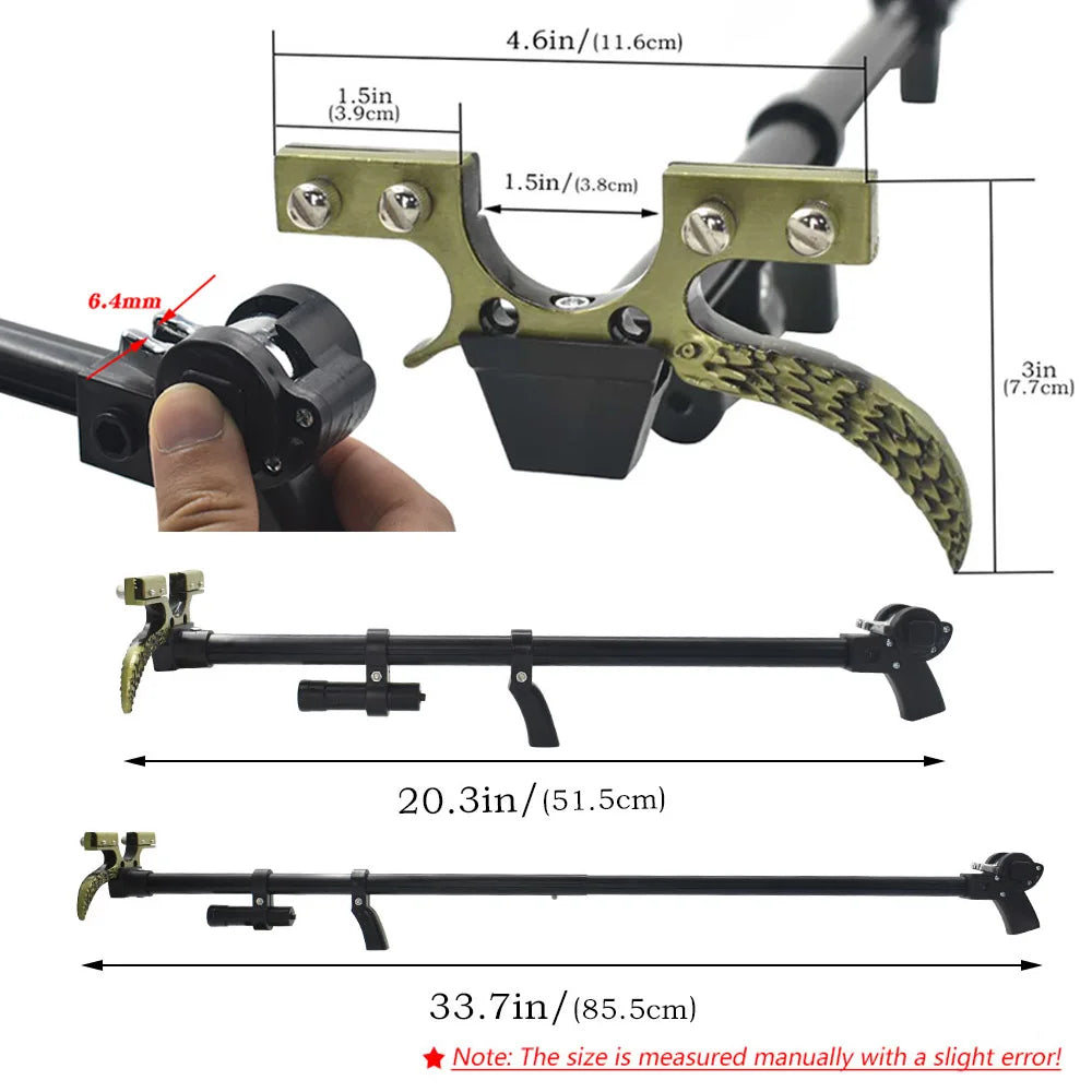 Piaoyu High Precision Hunting Slingshots for Adults, Mechanical Slingshot Catapult for Outdoor Hunting and Fishing