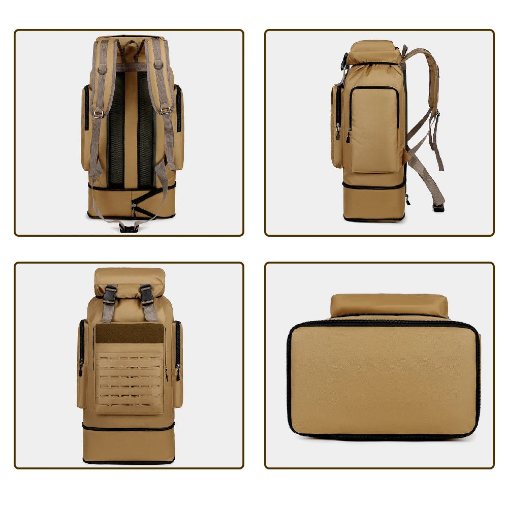 Tactical Backpack Camping Hiking Bag Large Capacity EDC Tool Storage Bag for Outdoor Sport Camping Climbing Hiking Hunting