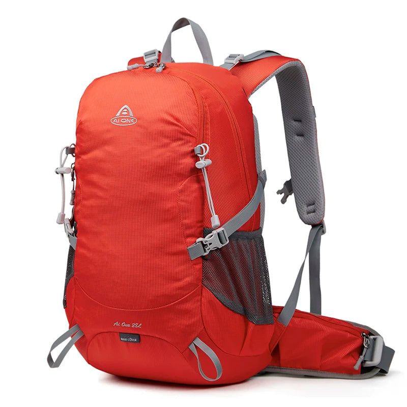 28L Hiking Backpack Men Sports Climbing Bags Waterproof Camping Daypack with Rain Cover Travel Mountain School Backpack Women