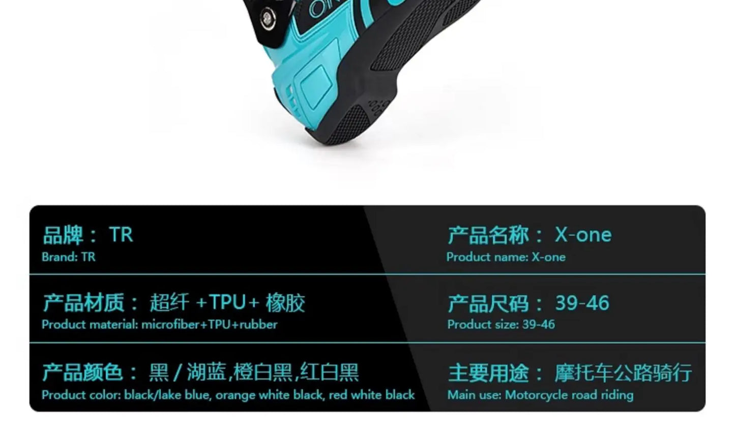 Professional Motorcycle Boots Waterproof Motocross Boots Non-slip Motorcycle Off-road Shoes Motorcycle Protective For 4 Season