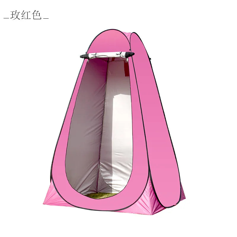 Portable Outdoor Camping Te nt Shower Tent Simple Bath Cover Changing Fitting Room Tent Mobile Toilet Fishing Photography T ent