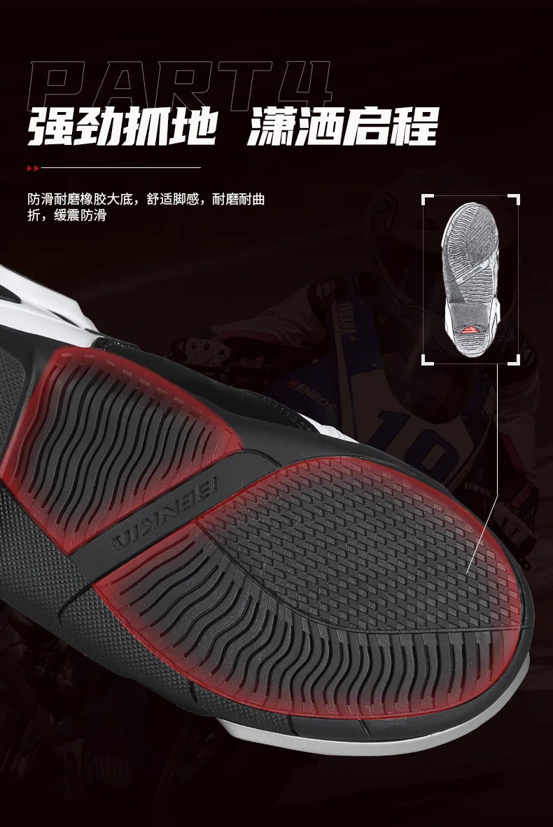 Motorcycle Shoes Childrens Boots Moto Bombre 35-38 Size Knight Shoes Women's style Riding Boots Fall Prevention Off Road Racing