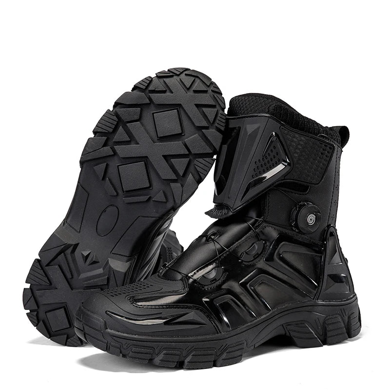 New Motorbike Boots Anti-slip Waterproof  Motorcycle Boots Wear-resistant Biker Protection Equipment Anti-fall Motocross Boot