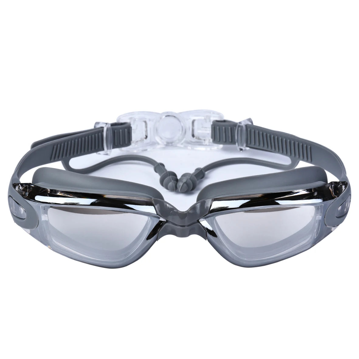 Adult swimming goggles swimming goggles high-definition防雾 men and women professional waterproof earplugs swimming goggles