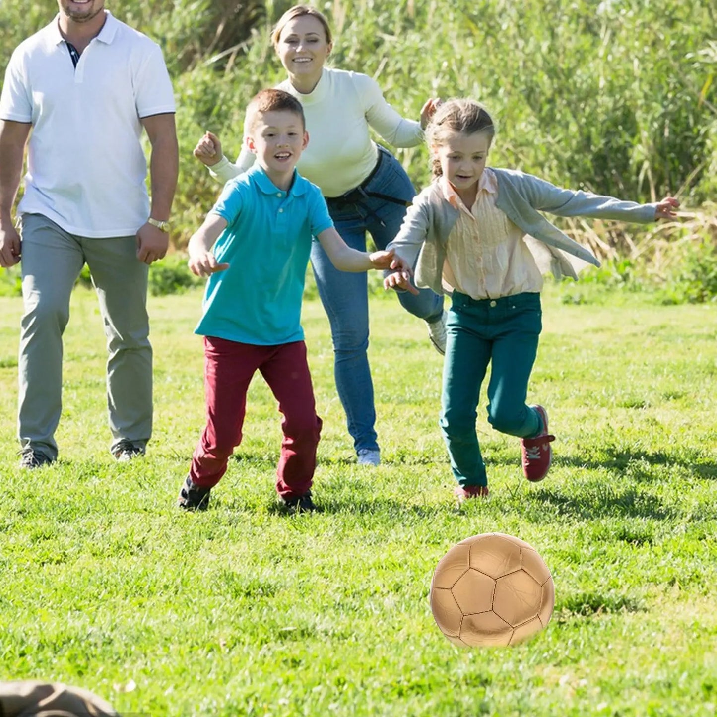 1pcs Signature Soccer Ball DIY Blank Golden Football for Kids Toddler Small Size 3 Training Matches Collection Toy