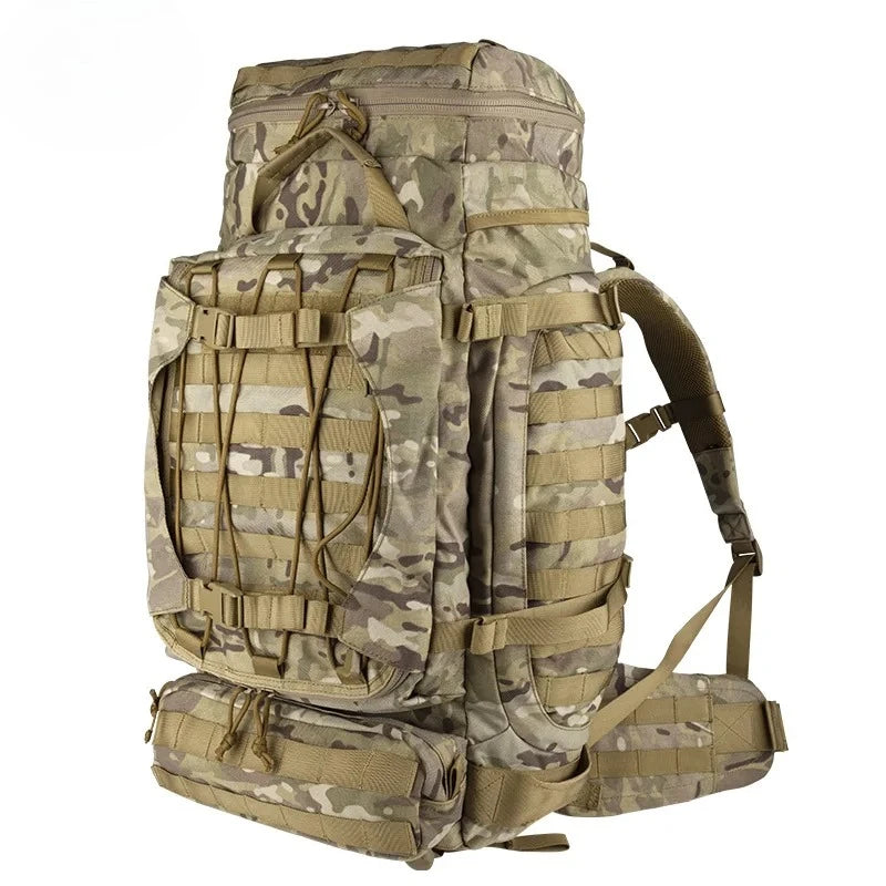 90L Outdoor Camping Tactical Backpacking Large Capacity Backpack MOLLE Multifunctional Outdoor Backpack