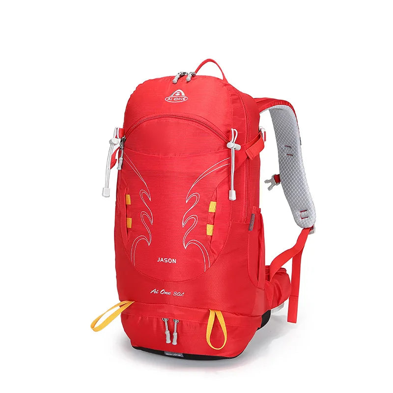 Ultralight 30L Suspension Hiking Backpack Breathable Mesh Frame Trekking Daypack for Men & Women Hiking Pack for Outdoor Sports