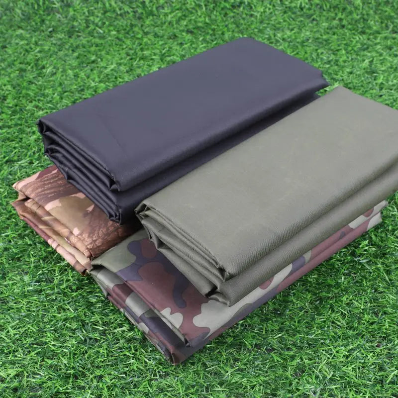 4Colors Outdoor Picnic Waterproof Camping Tent Mat Moisture-proof Pad Sun Shade Net Oxford Mat Beach Ground Sheet Rainproof Tarp