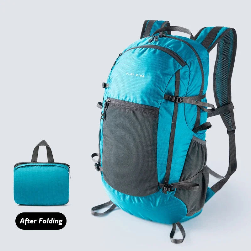 Ultra-light Folding Camping Hiking Backpack Professional Water Repellent Travel Duffle Bags Mountaineering Double Shoulder Bag