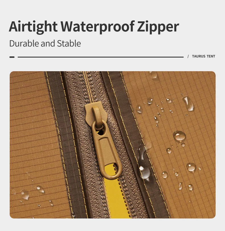 Thous Winds Taurus Solo Tent, Ultralight Hiking Camp, Solo Backpack Tent, Outdoor Cot Tent, 15D Nylon Ripstop Both Side Silicon