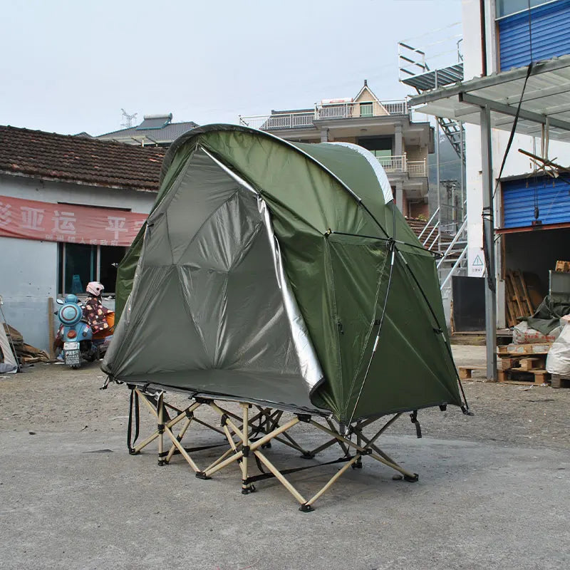 Backpacking Off-Ground Tent 1 Person For Family Gatherings and Barbecues Providing a Dry and Comfortable Space,Not including Cot