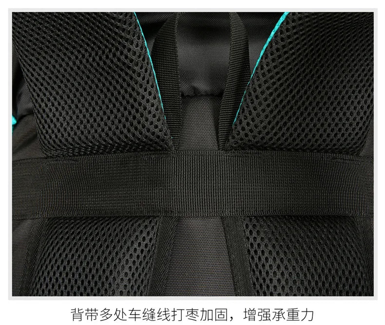 60L Large-Capacity Outdoor Mountaineering Backpack,Anti Splashing Water Wear-Resistant Camping Hiking And Cross-Country Backpack