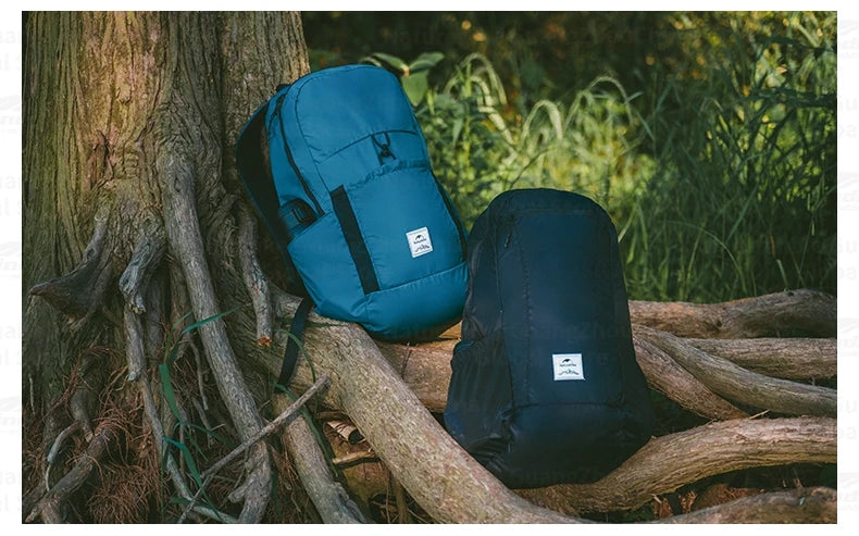 Naturehike 25L/30L Folding Backpack 30D Nylon Silicone Waterproof PU2000+ Outdoor Travel Climbing Hiking Ultralight Shoulder Bag