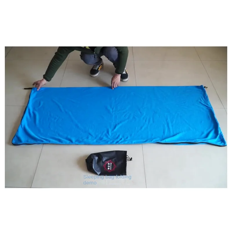 X08A Portable Ultra-Light Sleeping Bag Outdoor Camping Tent Bed Travel Warm Sleeping Bag Liner Camping Sports Accessories