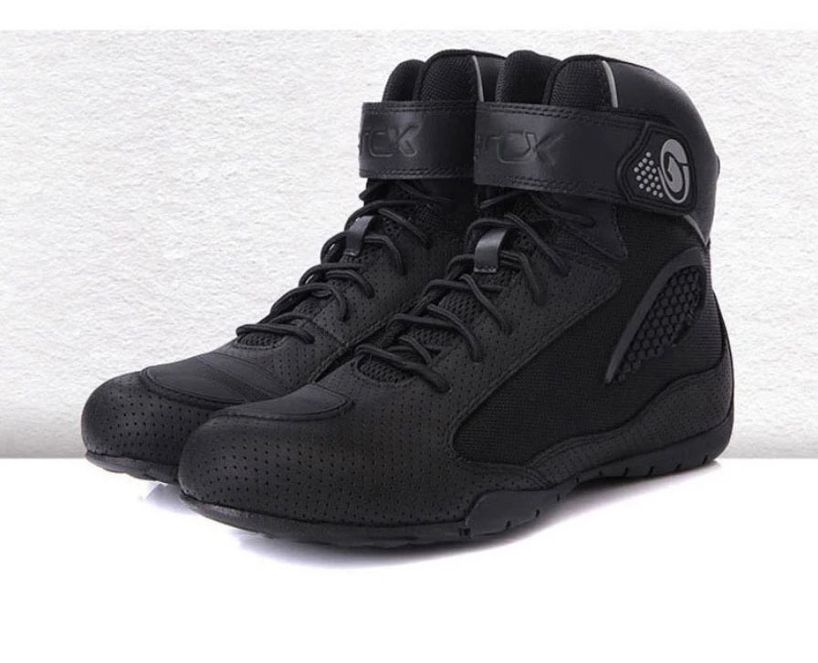 ARCX Motorcycle Boots Street Riding Shoes Anti-Slip Outdoor Trekking Hike Work Shoes for Men Breathable Non-slip Anti-fall