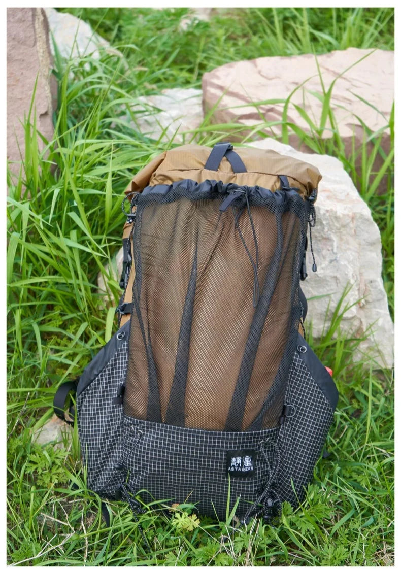 Asta Gear Jianshan UHMWPE Backpack Outdoor Ultralight Backpack Camping Hiking Mountaineering DCF Traveling Backpack