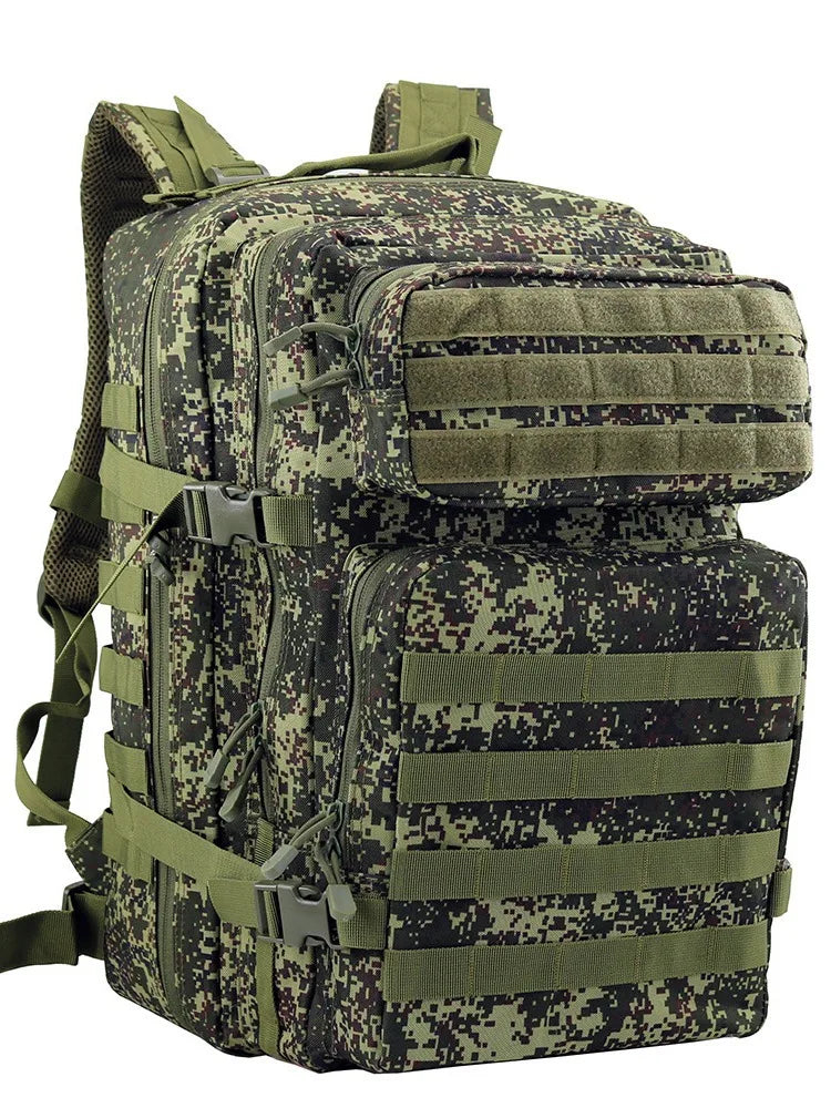 Hotselling Upgrade 3P Attack Tactical Backpack 45L Larger Capacity Waterproof Outdoor Sports Climbing Hiking Travelling Backpack