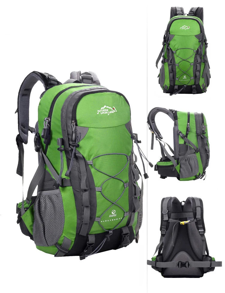 40L Nylon Waterproof Trekking Backpack Outdoor Military Rucksack Tactical Sports Camping Hiking Fishing Hunting Backpack Mochlia