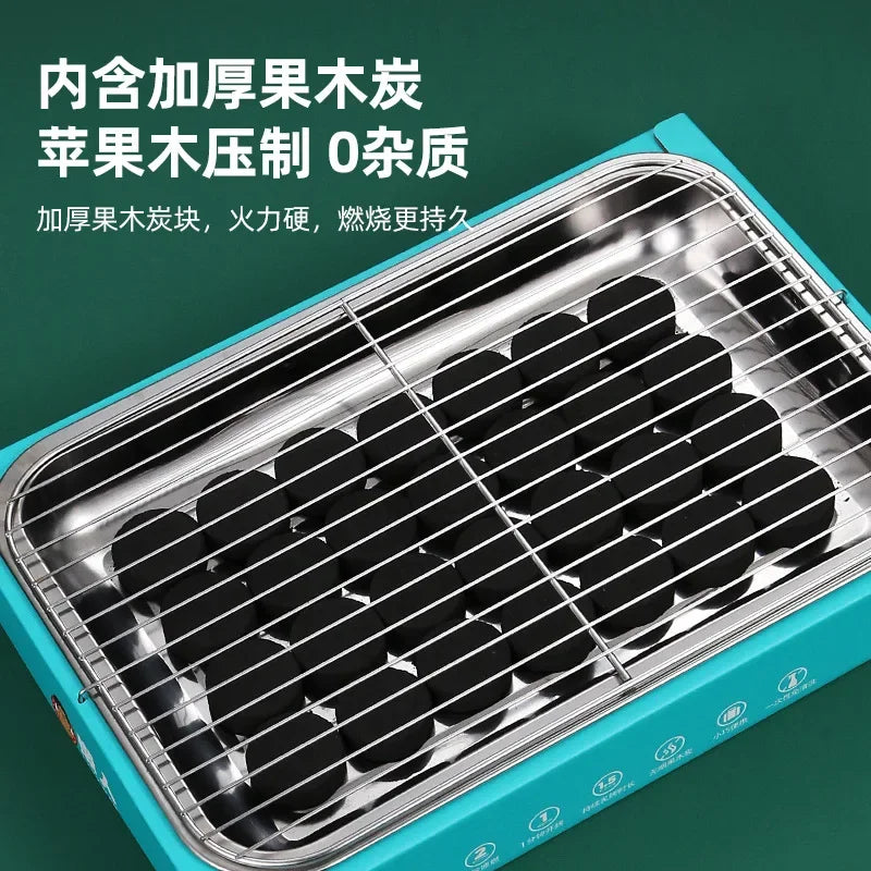 Multi-function Indoor Home Dish Plate Multi Cookers Smokeless Barbecue Machine BBQ Grill Roast Meat