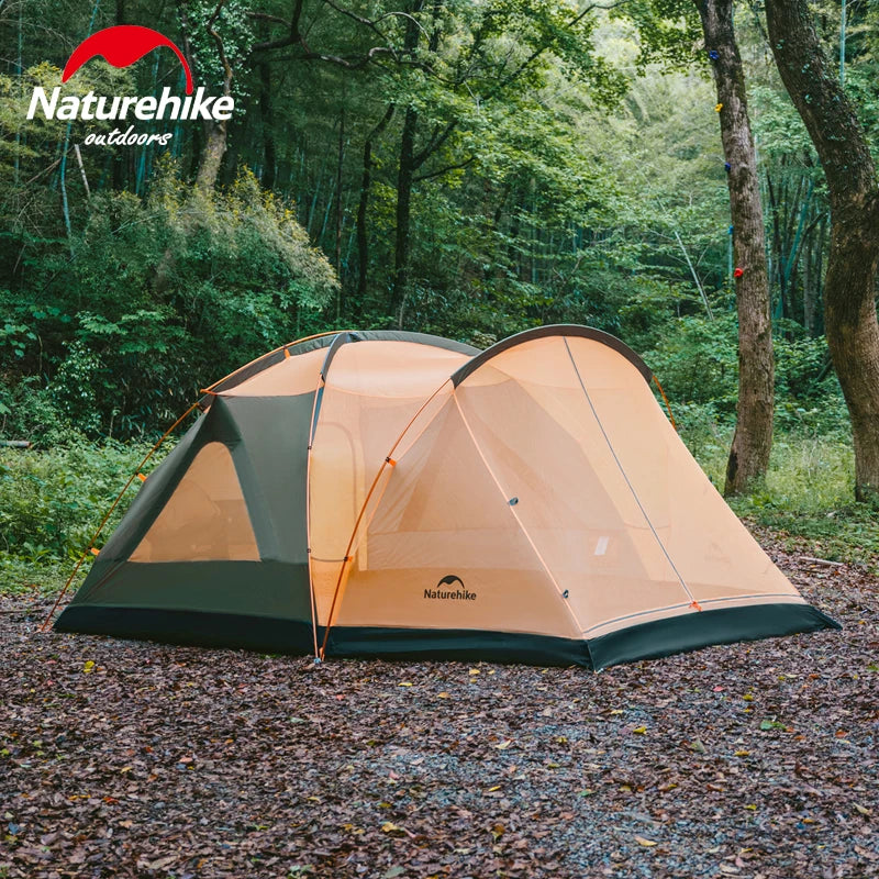 Naturehike 8-10 Person Camping Tent Picnic Rainstorm Sheltering Wind large Canopy Shelter Beach Tent Family Tent