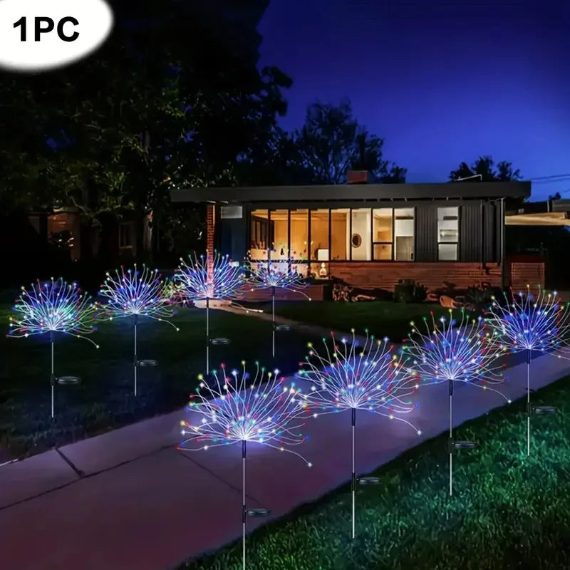 Super Solar LED Light Outdoor Waterproof Solar Light 8 Lighting Modes DIY Fairy Light Holiday Decorative garden Lights Lamp