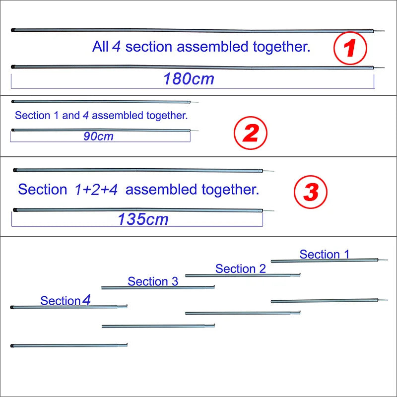 4x3m 3x3m Awning Waterproof Tarp Tent Shade Ultralight Garden Canopy Sunshade Outdoor Camping Hammock Rain Fly Beach Sun Shelter