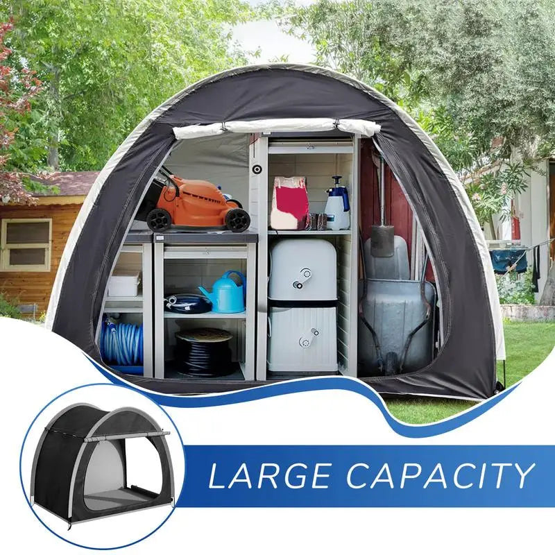 Outdoor Bike Storage Shed Oxford cloth bicycle Storage Shed Tent Electric vehicle shed for Travel Beach Garden Camping