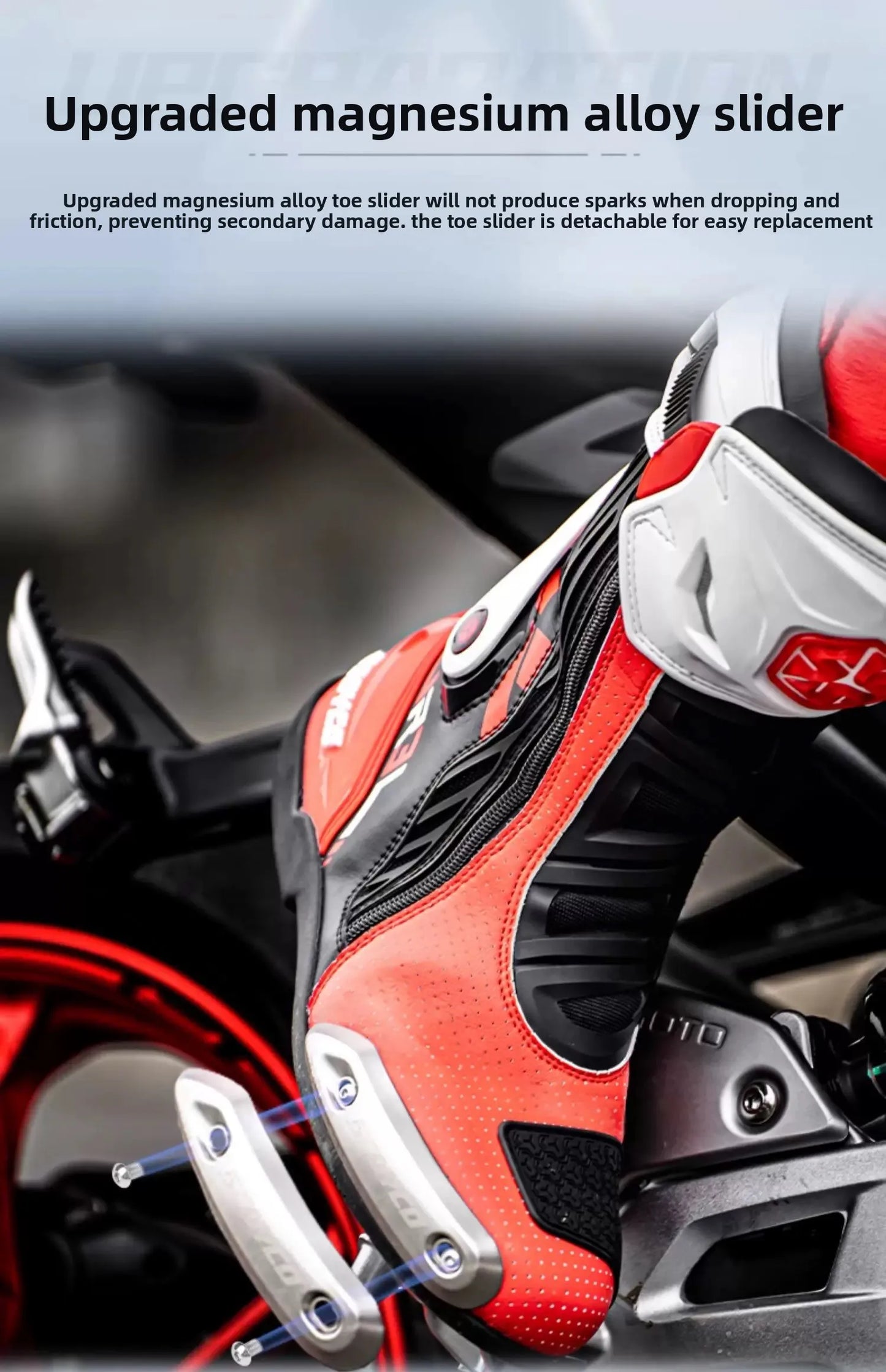 Motorcycle Boots Long Thigh Boots Men Shoes Shoe Moto Riding Shoe Man Racing Motocross Protective Gear Speed SCOYCO MR003