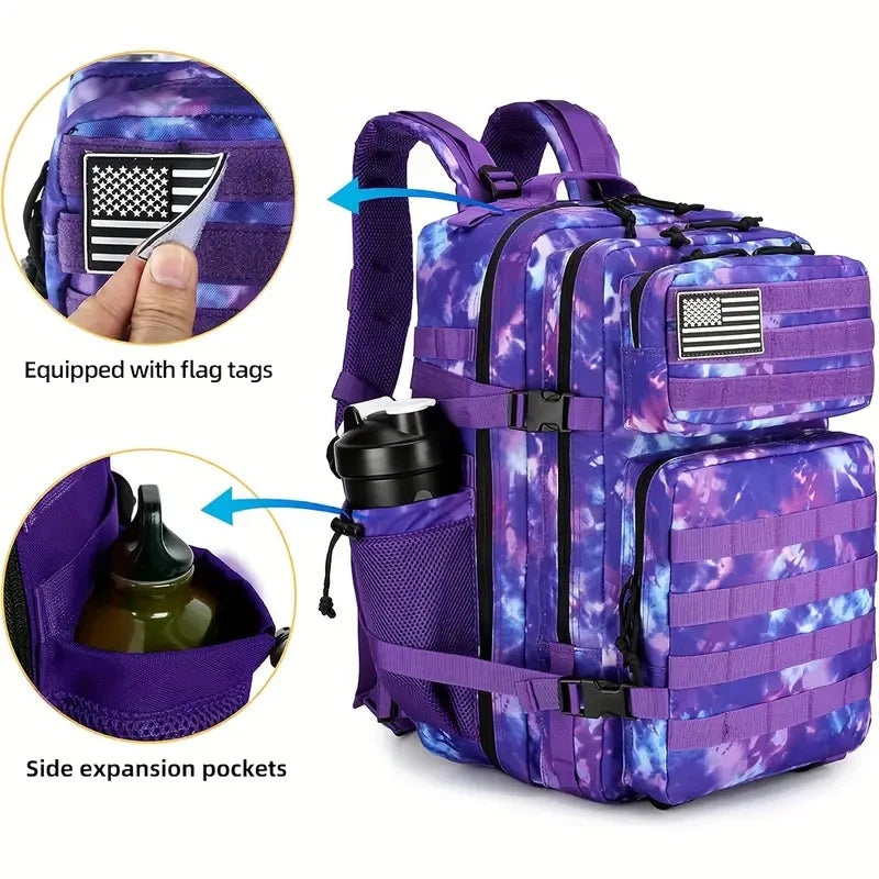 20L 45L Tactical Backpack 3P Bag Outdoor Tactical Backpack Hiking Pack Waterproof Climbing Rucksack Camping Trekking Mochila Bag