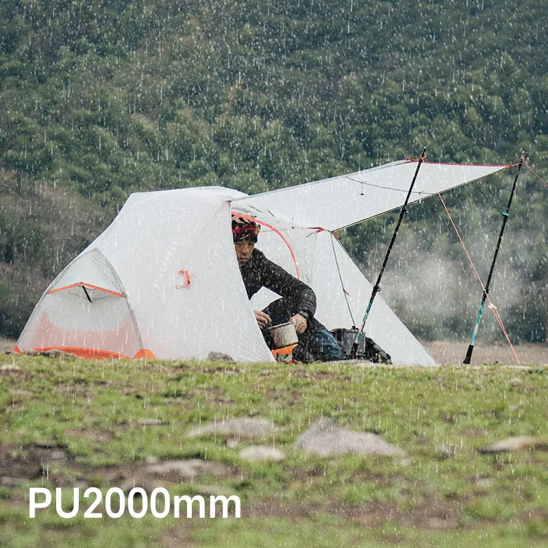 BLACKDEER Nova Camping Tent 1 Person Ultralight Tent Nylon Silicone Coated Waterproof Hiking Backpacking Outdoor DAC Pole 1.08kg