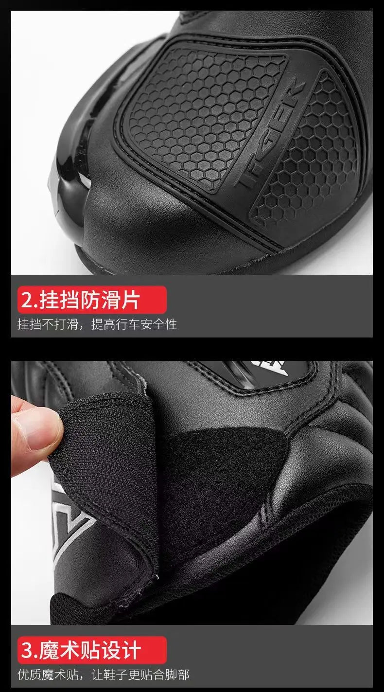 New T3 Motorcycle Boots Motocross Enduro Professional Racing Motocross Off-road Bottas Motorboat Shoes Racing Boots