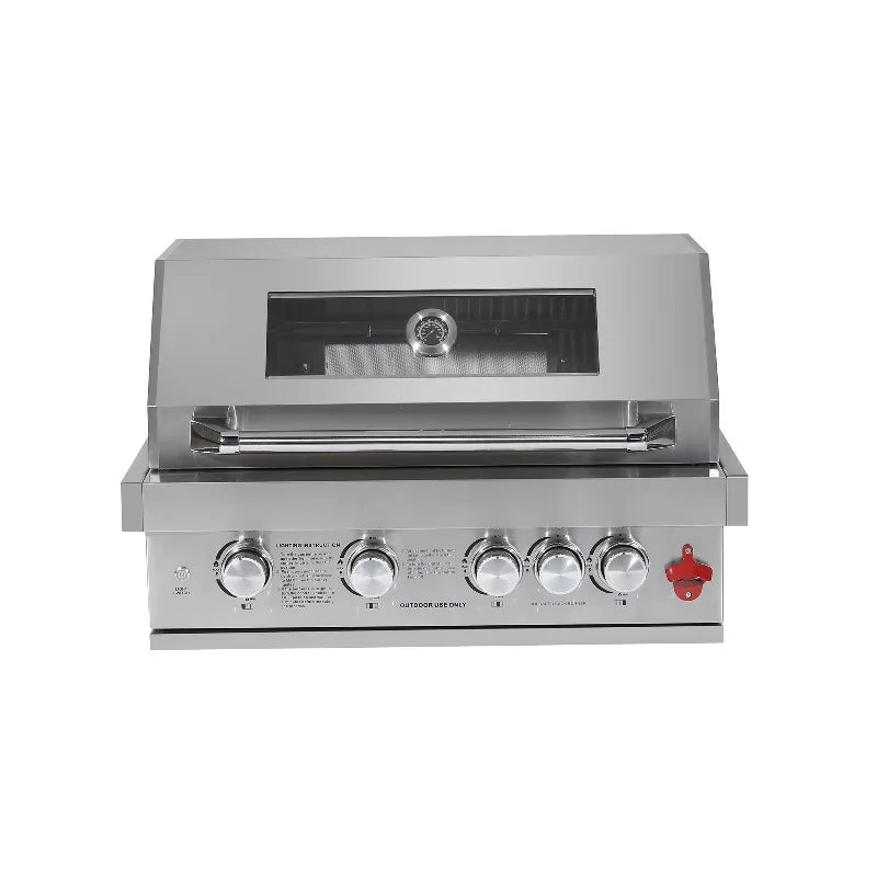 High Quality 4 Burner Gas BBQ Grill for Outdoor Kitchen Use
