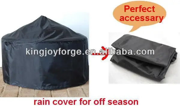 Multi Functions Camping Fire Pits Wood Burning Outdoor Heavy Duty Barbecue With Bbq Grill