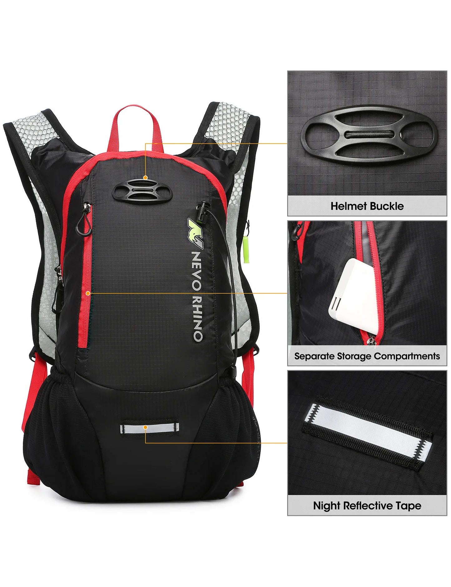 1PC Hydration Pack Lightweight Hydration Water Backpack, Running Backpack Hydropack Hydro with 2L Water Bladder for Cycling