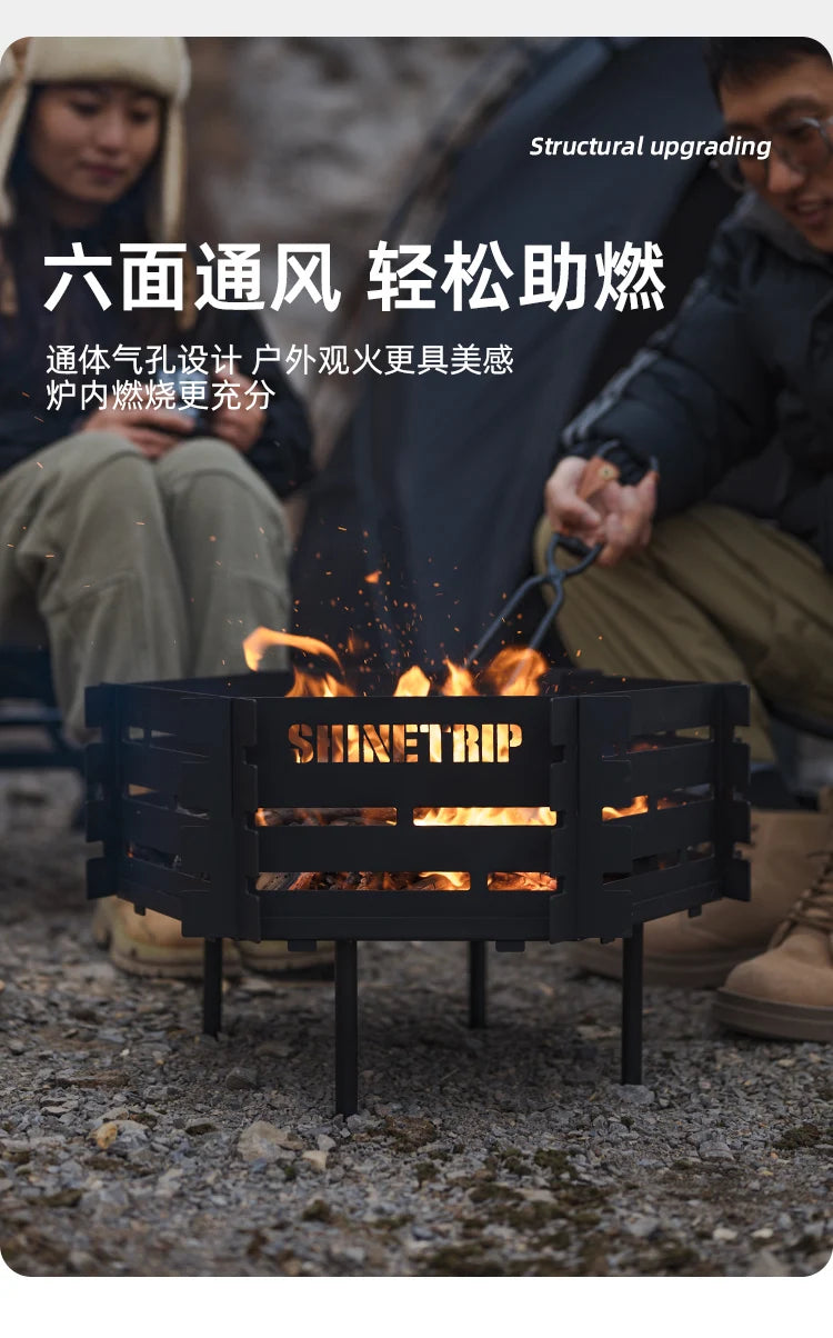 Garden Bonfire Patio Heaters Camping Wood Stove Hand Warmer Patio Heaters Brazier Tourist Outdoor Heating Riscaldamento LLPH