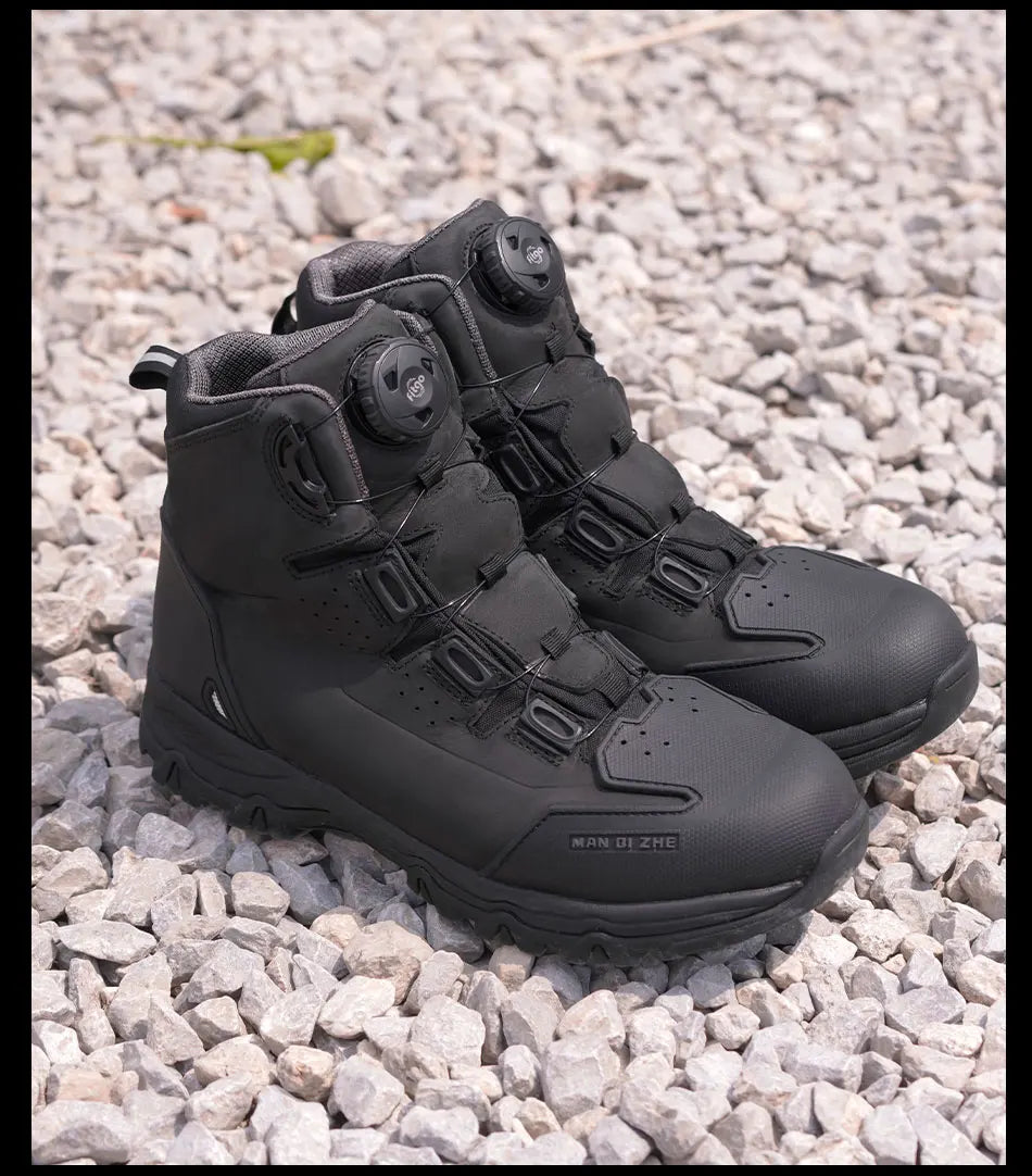 New Mountain Riding Motorcycle Protective Boots Outdoor Motorbike Non-slip Sports Shoes Motorbike Riding Shoes