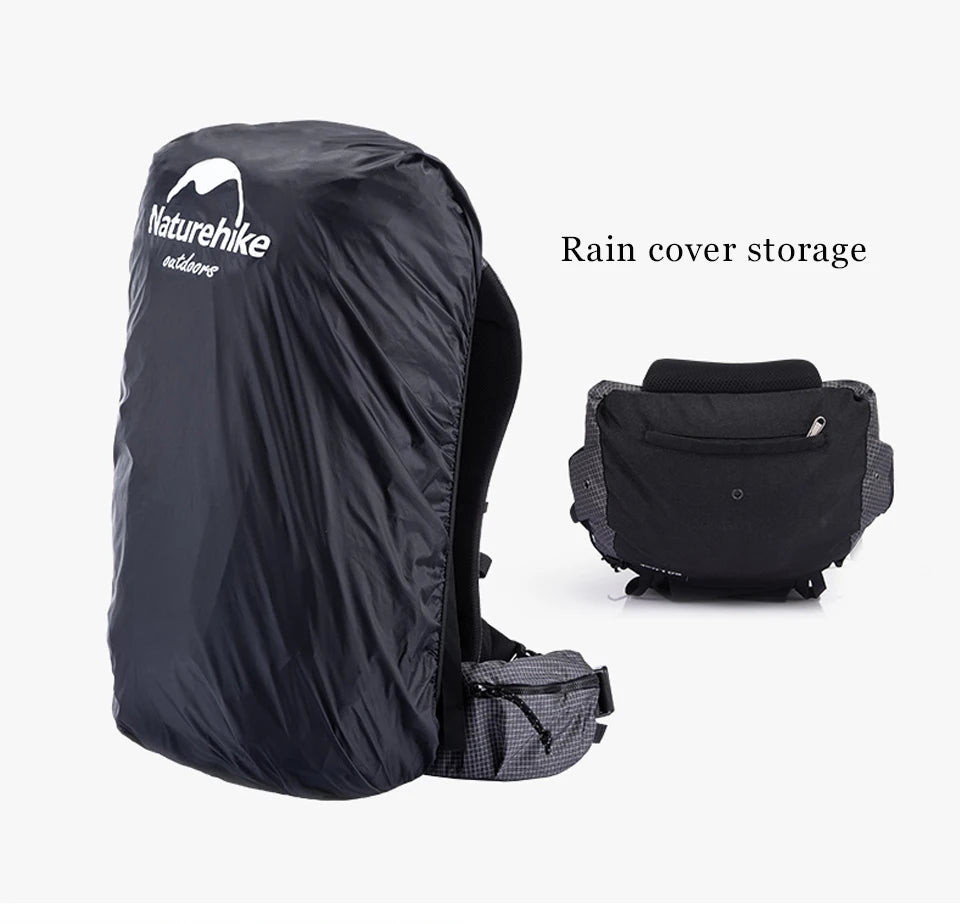 Naturehike Climbing Backpack 60+5L Camping Backpack Travel Bag Large Capacity Military Mountaineering Backpack With Rain Cover