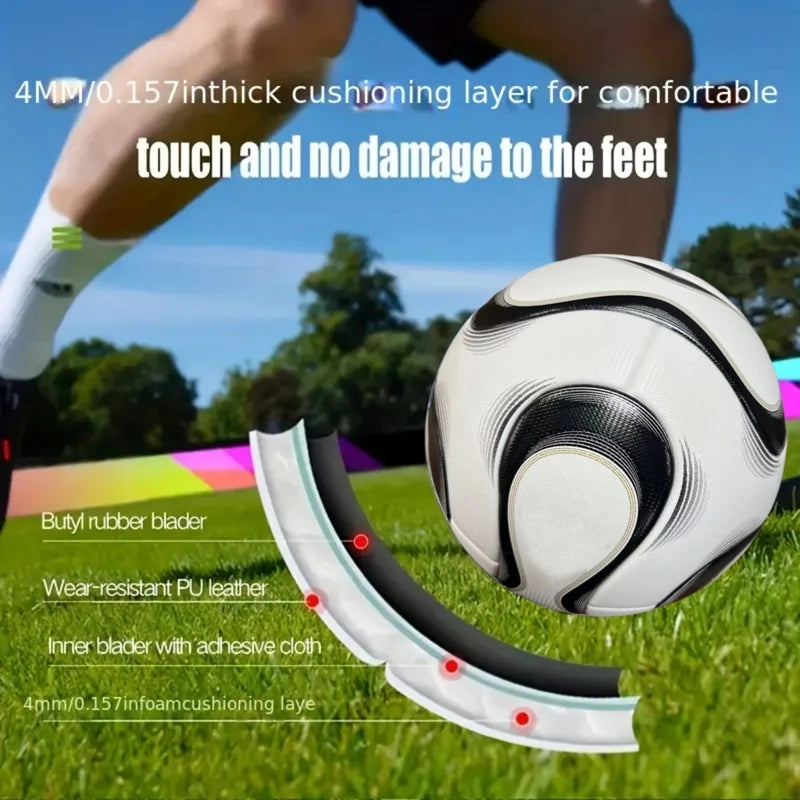 Size 5 Football High Quality Material ﻿soccer Balls Competition Futebol Sports Training Ball Professional Thickened Fútbol