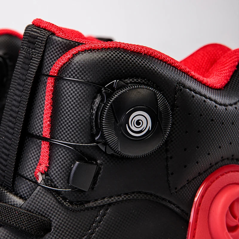 Men Motorcycle boots Breathable Anti-fall Rider Road Racing Casual Shoes Boots Gear Shift Rubber Sole black Motorbike Shoes