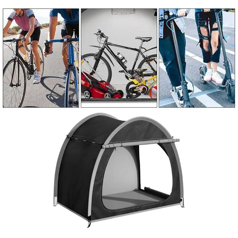Outdoor Bike Storage Shed Oxford cloth bicycle Storage Shed Tent Electric vehicle shed for Travel Beach Garden Camping