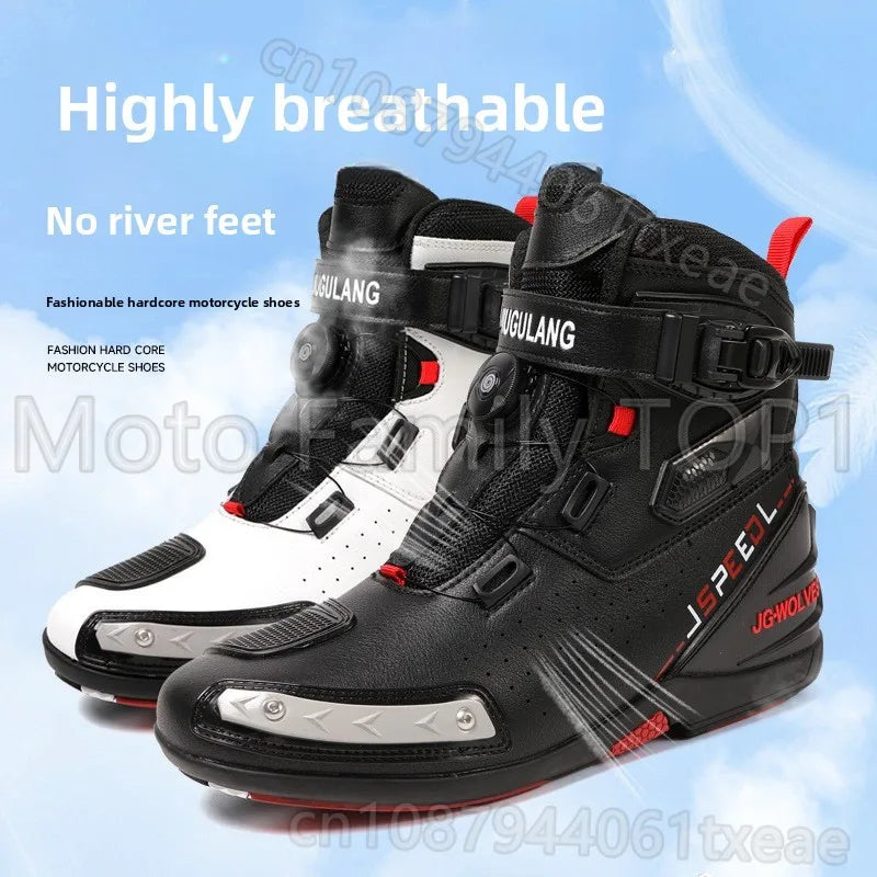 New MOTO shoes summer breathable non-slip wear-resistant riding boots outdoor riding Boots For Motorcycle 47