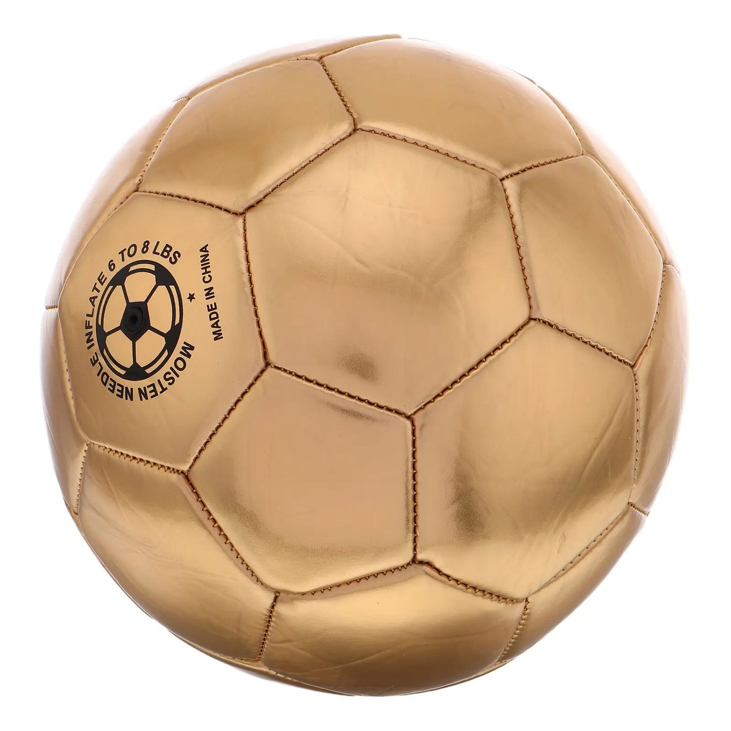 1pcs Signature Soccer Ball DIY Blank Golden Football for Kids Toddler Small Size 3 Training Matches Collection Toy