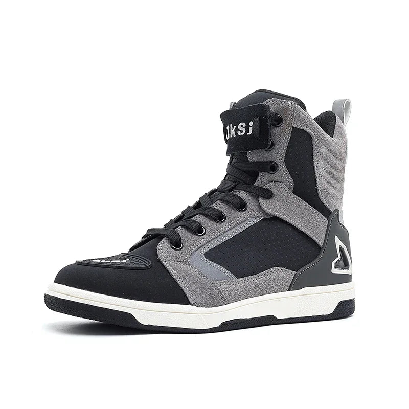 Motorcycle Riding Shoes Motocross Racing Boot Motorcycle Rally Training Shoes Anti Collision Protective Shoes Rider Equipment