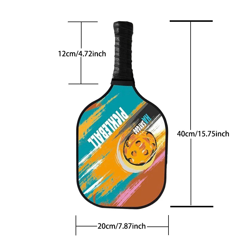 ‌Dual Fiberglass Pickleball Rackets with PP Core 4 Balls Portable Bag All-in-One Combo‌